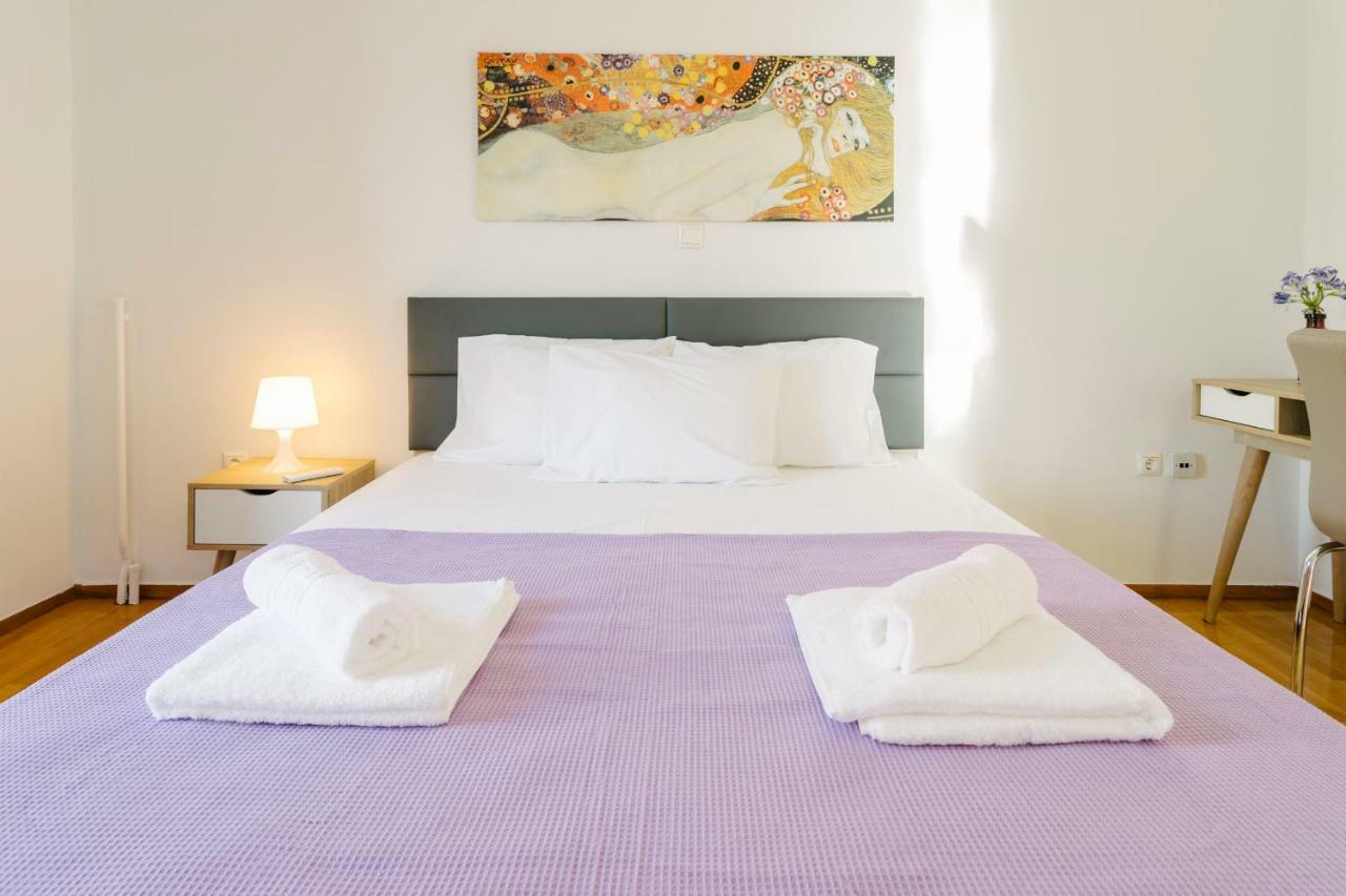 Bright 2 Bedrooms Apt. In The Heart Of Athens W Stunning Views To Acropolis 外观 照片